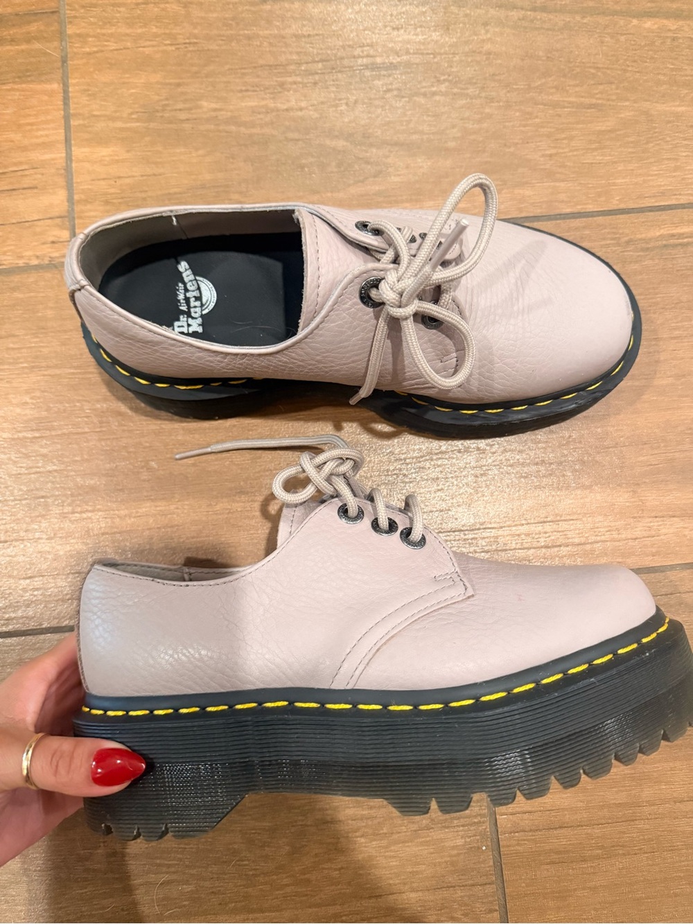 Dr. Martens Womens platform loafers